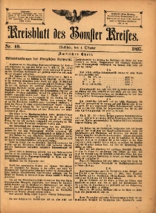 Kreisblatt des Bomster Kreises 1897.10.01 No.40