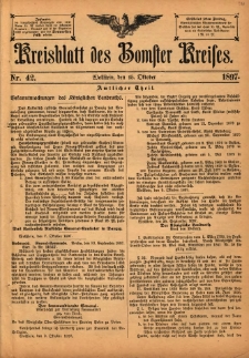 Kreisblatt des Bomster Kreises 1897.10.15 No.42