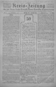 Kreis-Zeitung für d. Kreis Nowy-Tomysl: zugl. Nowy-Tomysler Hopfenzeitung 1925.01.02 Jg.50 Nr1