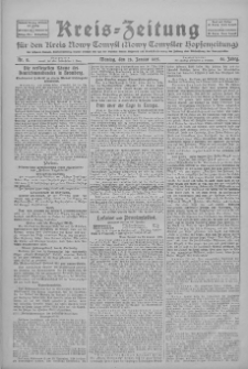 Kreis-Zeitung für d. Kreis Nowy-Tomysl: zugl. Nowy-Tomysler Hopfenzeitung 1925.01.26 Jg.50 Nr11