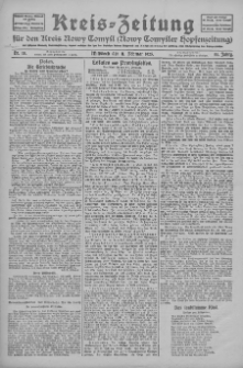 Kreis-Zeitung für d. Kreis Nowy-Tomysl: zugl. Nowy-Tomysler Hopfenzeitung 1925.02.11 Jg.50 Nr18