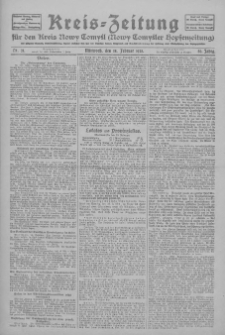 Kreis-Zeitung für d. Kreis Nowy-Tomysl: zugl. Nowy-Tomysler Hopfenzeitung 1925.02.18 Jg.50 Nr21