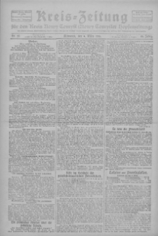 Kreis-Zeitung für d. Kreis Nowy-Tomysl: zugl. Nowy-Tomysler Hopfenzeitung 1925.03.04 Jg.50 Nr27