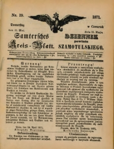 Samtersches Kreis-Blatt = Dziennik Powiatu Szamotulskiego 1871.05.11 Jg.[17] Nr19