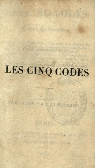 Les cinq codes : édition en miniature