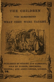 The Children who remembered what thay were taught
