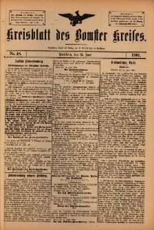 Kreisblatt des Bomster Kreises 1901.06.25 No.48