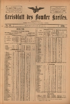 Kreisblatt des Bomster Kreises 1901.10.11 No.79