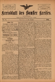 Kreisblatt des Bomster Kreises 1901.11.22 No.91