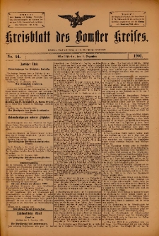 Kreisblatt des Bomster Kreises 1901.12.03 No.94