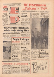 Express Poznański 1974.09.23 Nr222 zawiera Express Sportowy (nr 67)