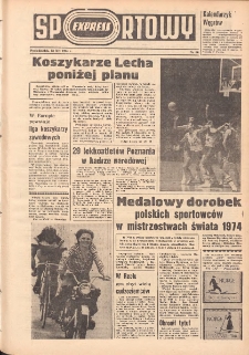 Express Poznański 1974.12.23 Nr297 zawiera Express Sportowy (nr 80)
