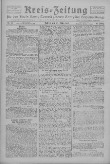 Kreis-Zeitung für d. Kreis Nowy-Tomysl: zugl. Nowy-Tomysler Hopfenzeitung 1925.03.20 Jg.50 Nr34