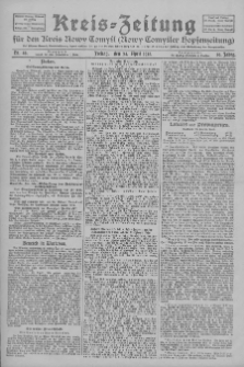 Kreis-Zeitung für d. Kreis Nowy-Tomysl: zugl. Nowy-Tomysler Hopfenzeitung 1925.04.24 Jg.50 Nr48