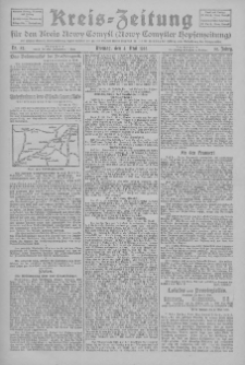 Kreis-Zeitung für d. Kreis Nowy-Tomysl: zugl. Nowy-Tomysler Hopfenzeitung 1925.05.04 Jg.50 Nr52