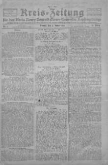 Kreis-Zeitung für d. Kreis Nowy-Tomysl: zugl. Nowy-Tomysler Hopfenzeitung 1926.01.04 Jg.51 Nr1