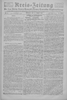 Kreis-Zeitung für d. Kreis Nowy-Tomysl: zugl. Nowy-Tomysler Hopfenzeitung 1926.01.20 Jg.51 Nr8