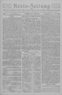 Kreis-Zeitung für d. Kreis Nowy-Tomysl: zugl. Nowy-Tomysler Hopfenzeitung 1925.05.13 Jg.50 Nr56