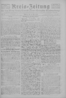 Kreis-Zeitung für d. Kreis Nowy-Tomysl: zugl. Nowy-Tomysler Hopfenzeitung 1925.06.19 Jg.50 Nr71
