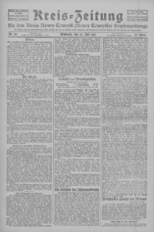 Kreis-Zeitung für d. Kreis Nowy-Tomysl: zugl. Nowy-Tomysler Hopfenzeitung 1925.07.22 Jg.50 Nr84