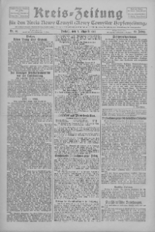Kreis-Zeitung für d. Kreis Nowy-Tomysl: zugl. Nowy-Tomysler Hopfenzeitung 1925.08.07 Jg.50 Nr91