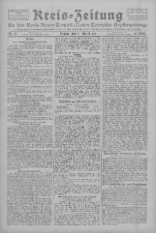 Kreis-Zeitung für d. Kreis Nowy-Tomysl: zugl. Nowy-Tomysler Hopfenzeitung 1925.08.10 Jg.50 Nr92
