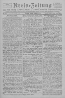 Kreis-Zeitung für d. Kreis Nowy-Tomysl: zugl. Nowy-Tomysler Hopfenzeitung 1925.08.14 Jg.50 Nr94