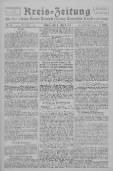 Kreis-Zeitung für d. Kreis Nowy-Tomysl: zugl. Nowy-Tomysler Hopfenzeitung 1925.08.31 Jg.50 Nr101