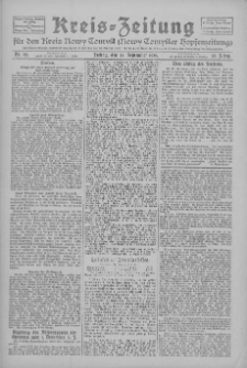 Kreis-Zeitung für d. Kreis Nowy-Tomysl: zugl. Nowy-Tomysler Hopfenzeitung 1925.09.25 Jg.50 Nr112