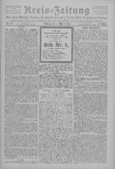 Kreis-Zeitung für d. Kreis Nowy-Tomysl: zugl. Nowy-Tomysler Hopfenzeitung 1925.10.02 Jg.50 Nr115
