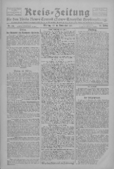 Kreis-Zeitung für d. Kreis Nowy-Tomysl: zugl. Nowy-Tomysler Hopfenzeitung 1925.11.16 Jg.50 Nr134