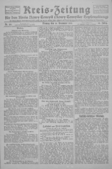 Kreis-Zeitung für d. Kreis Nowy-Tomysl: zugl. Nowy-Tomysler Hopfenzeitung 1925.12.28 Jg.50 Nr150
