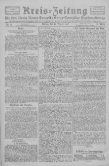 Kreis-Zeitung für d. Kreis Nowy-Tomysl: zugl. Nowy-Tomysler Hopfenzeitung 1926.02.12 Jg.51 Nr18