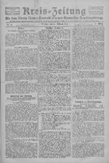 Kreis-Zeitung für d. Kreis Nowy-Tomysl: zugl. Nowy-Tomysler Hopfenzeitung 1926.02.15 Jg.51 Nr19