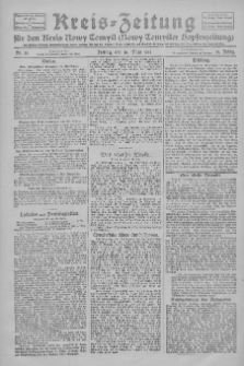 Kreis-Zeitung für d. Kreis Nowy-Tomysl: zugl. Nowy-Tomysler Hopfenzeitung 1926.03.19 Jg.51 Nr33