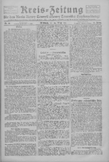 Kreis-Zeitung für d. Kreis Nowy-Tomysl: zugl. Nowy-Tomysler Hopfenzeitung 1926.03.24 Jg.51 Nr35