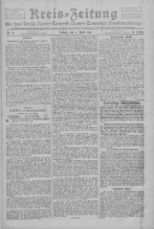 Kreis-Zeitung für d. Kreis Nowy-Tomysl: zugl. Nowy-Tomysler Hopfenzeitung 1926.04.09 Jg.51 Nr41