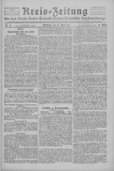 Kreis-Zeitung für d. Kreis Nowy-Tomysl: zugl. Nowy-Tomysler Hopfenzeitung 1926.04.14 Jg.51 Nr43
