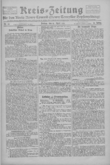 Kreis-Zeitung für d. Kreis Nowy-Tomysl: zugl. Nowy-Tomysler Hopfenzeitung 1926.04.16 Jg.51 Nr44