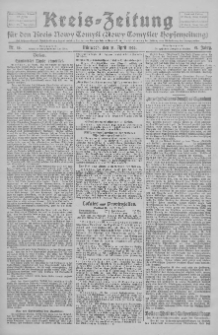 Kreis-Zeitung für d. Kreis Nowy-Tomysl: zugl. Nowy-Tomysler Hopfenzeitung 1926.04.21 Jg.51 Nr46