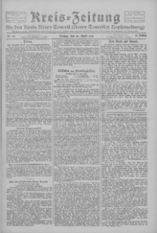 Kreis-Zeitung für d. Kreis Nowy-Tomysl: zugl. Nowy-Tomysler Hopfenzeitung 1926.04.30 Jg.51 Nr50