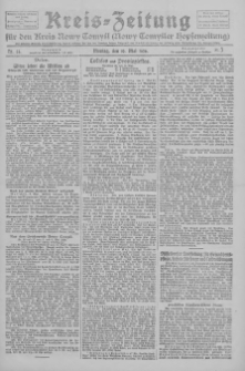 Kreis-Zeitung für d. Kreis Nowy-Tomysl: zugl. Nowy-Tomysler Hopfenzeitung 1926.05.10 Jg.51 Nr53