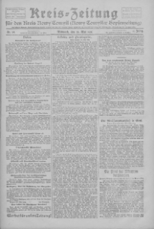 Kreis-Zeitung für d. Kreis Nowy-Tomysl: zugl. Nowy-Tomysler Hopfenzeitung 1926.05.26 Jg.51 Nr59