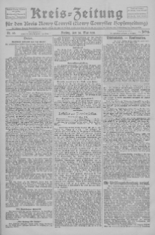 Kreis-Zeitung für d. Kreis Nowy-Tomysl: zugl. Nowy-Tomysler Hopfenzeitung 1926.05.28 Jg.51 Nr60