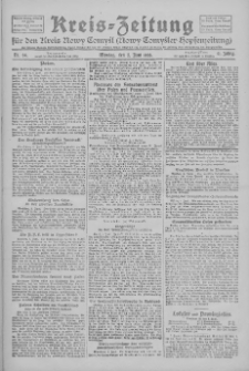 Kreis-Zeitung für d. Kreis Nowy-Tomysl: zugl. Nowy-Tomysler Hopfenzeitung 1926.06.09 Jg.51 Nr65