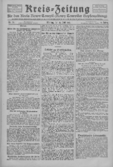 Kreis-Zeitung für d. Kreis Nowy-Tomysl: zugl. Nowy-Tomysler Hopfenzeitung 1926.07.12 Jg.51 Nr79