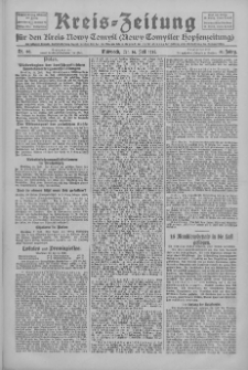 Kreis-Zeitung für d. Kreis Nowy-Tomysl: zugl. Nowy-Tomysler Hopfenzeitung 1926.07.14 Jg.51 Nr80