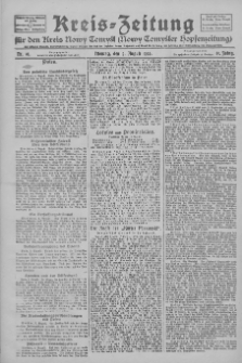 Kreis-Zeitung für d. Kreis Nowy-Tomysl: zugl. Nowy-Tomysler Hopfenzeitung 1926.08.09 Jg.51 Nr91