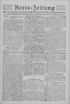 Kreis-Zeitung für d. Kreis Nowy-Tomysl: zugl. Nowy-Tomysler Hopfenzeitung 1926.08.11 Jg.51 Nr92