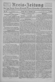 Kreis-Zeitung für d. Kreis Nowy-Tomysl: zugl. Nowy-Tomysler Hopfenzeitung 1926.09.10 Jg.51 Nr105